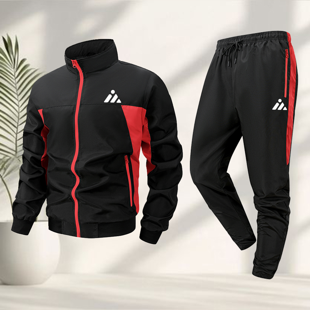 Cycling Commuter Clothing - Men's Casual Sports Suit Creative Triangle