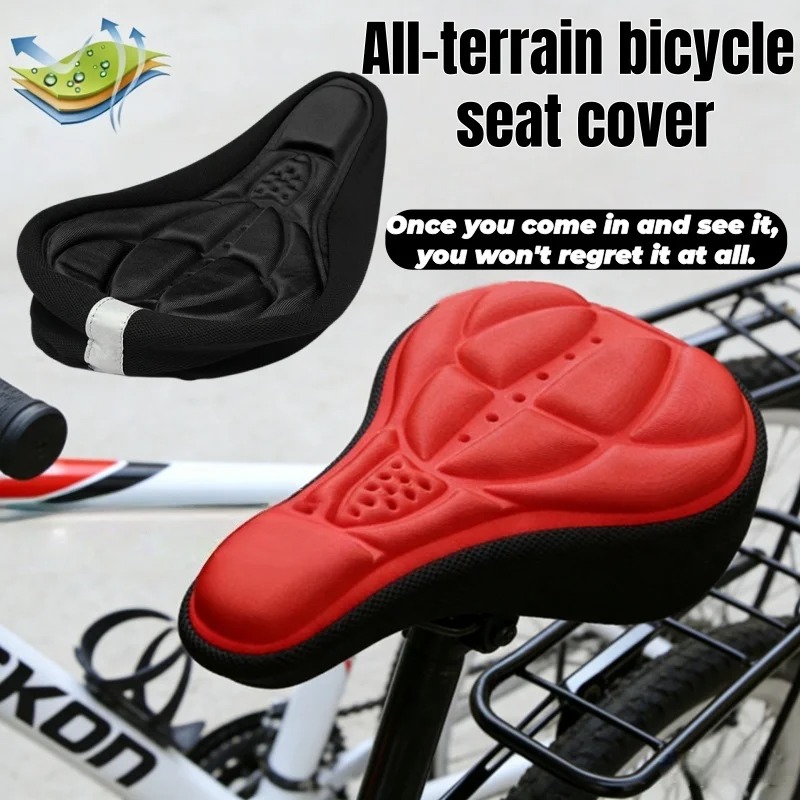 Commuting By Bike - 2026 Bicycle Saddle 3D Soft Cycling