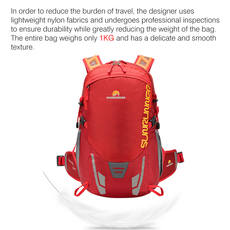 35L Hiking Backpack Bag Large  - Cycling Journey ulasan dan harga