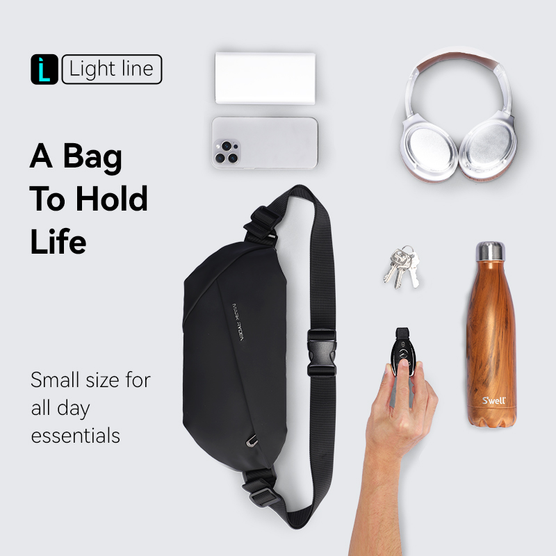 MARK RYDEN Men Crossbody Sling - Waterproof Cycling Commute ulasan dan harga