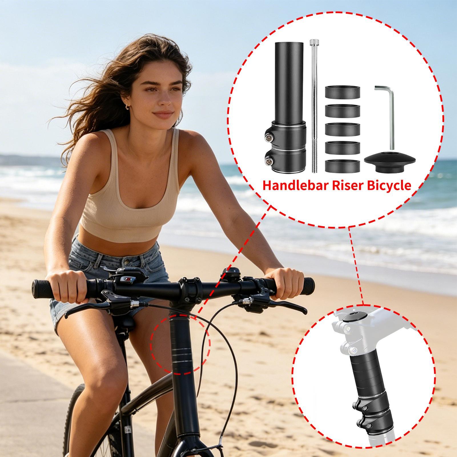Handlebar Risers Adjustable Al - Cycling In City ulasan dan harga