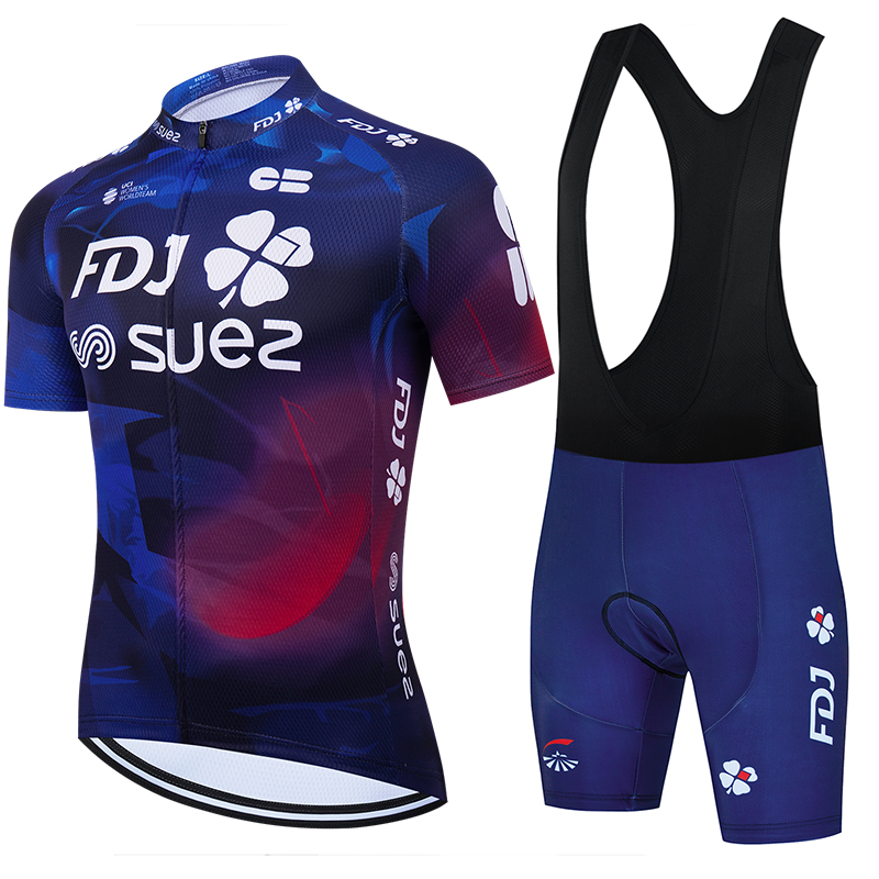 2025 FDJ Team Summer Bicycle C - Cycling Commuter Clothing ulasan dan harga