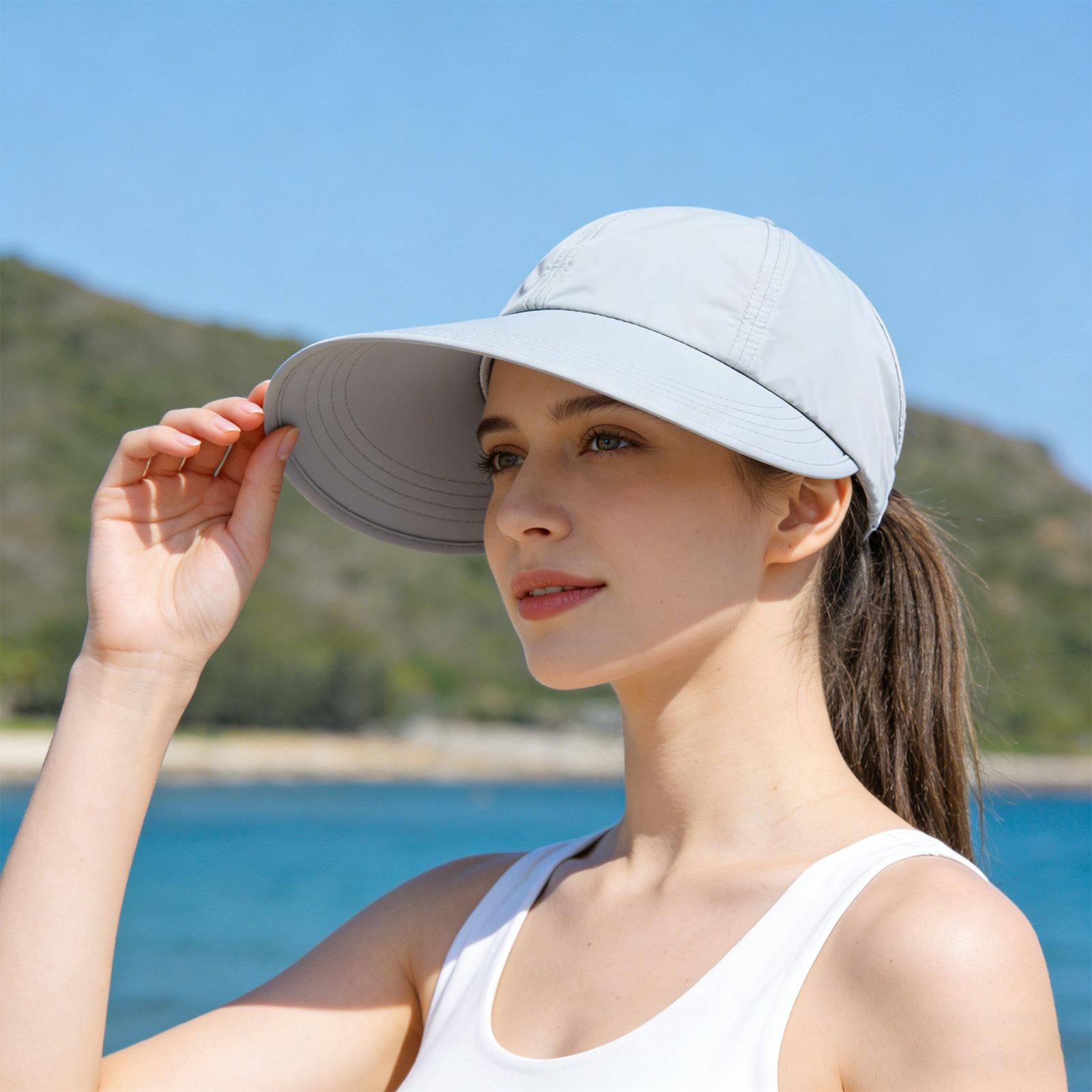 Women Sun Hat Wide Brim Breath - Cycling To Commute ulasan dan harga