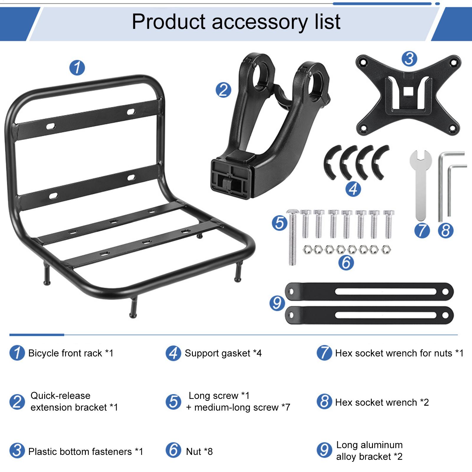 Front Bike Rack Quick Release  - Cargo Rack Aluminum ulasan dan harga