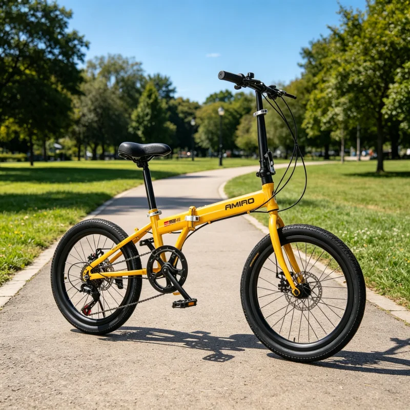 20 Inch Yellow Spoke Wheel Fol - Commuter Biking ulasan dan harga