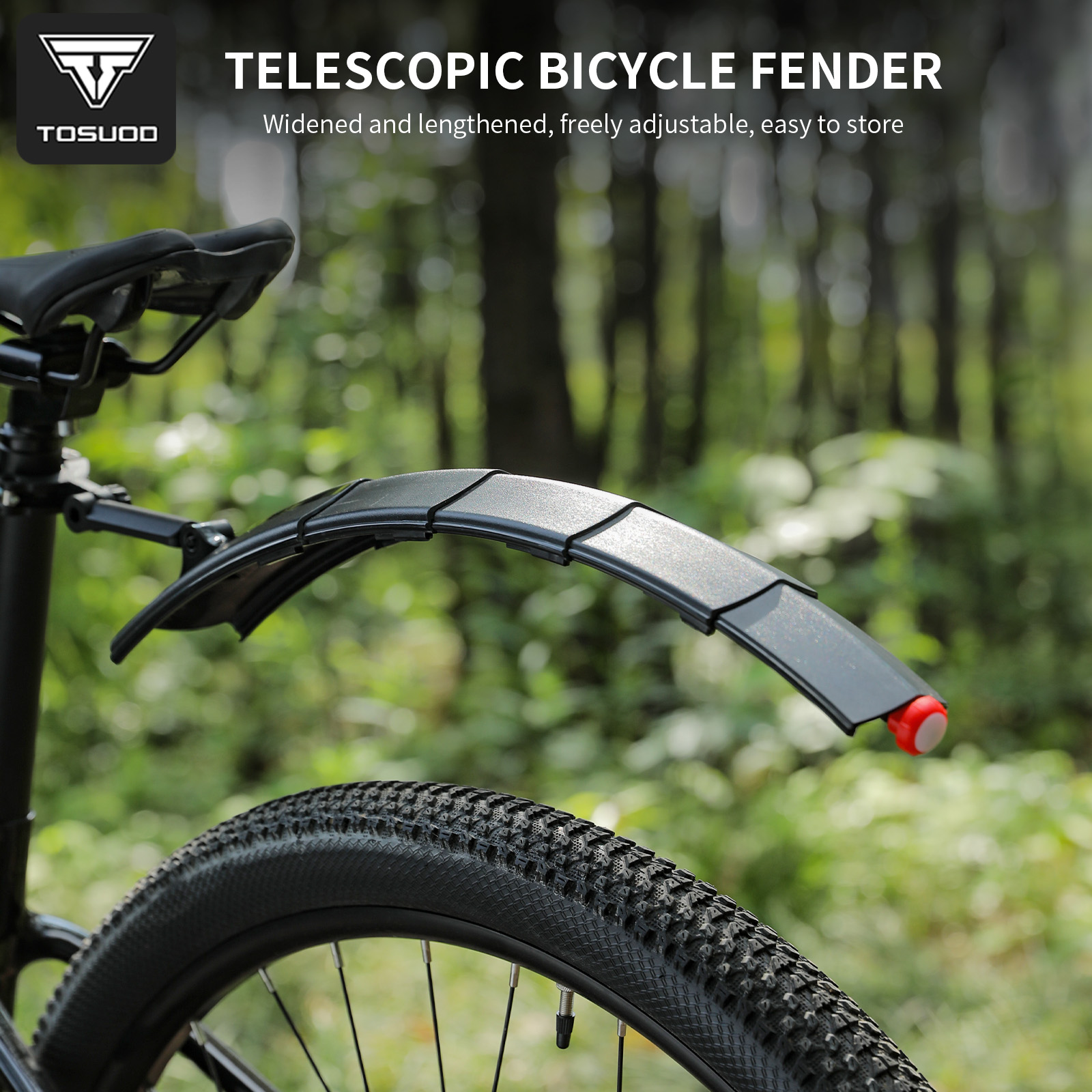 TOSUOD Adjustable Length Bike  - Fender Mudguard Set ulasan dan harga