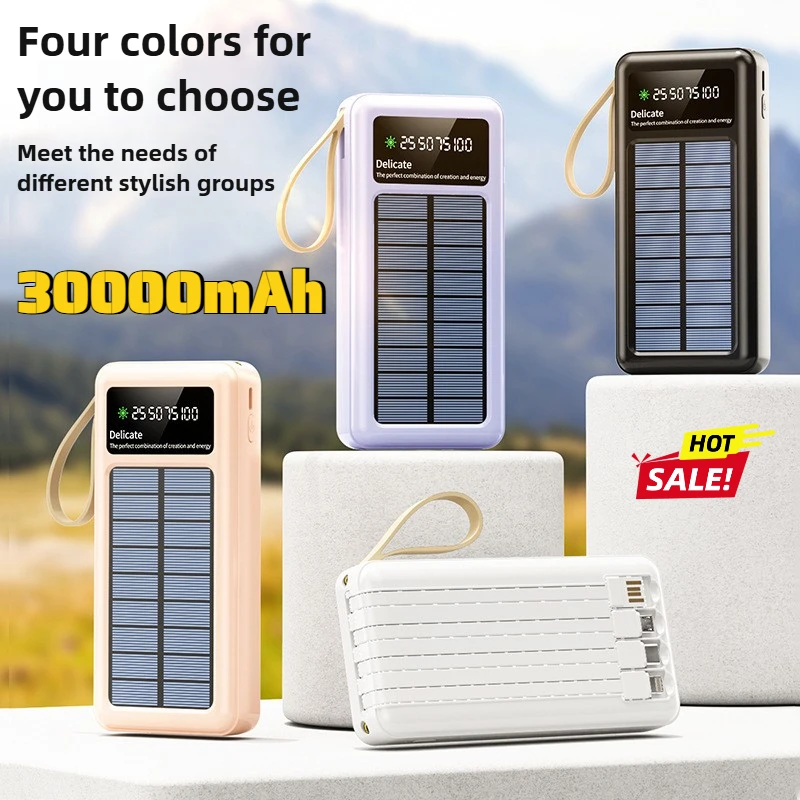 Solar Power Bank 20000mAh with - Usb Charger Dynamo ulasan dan harga