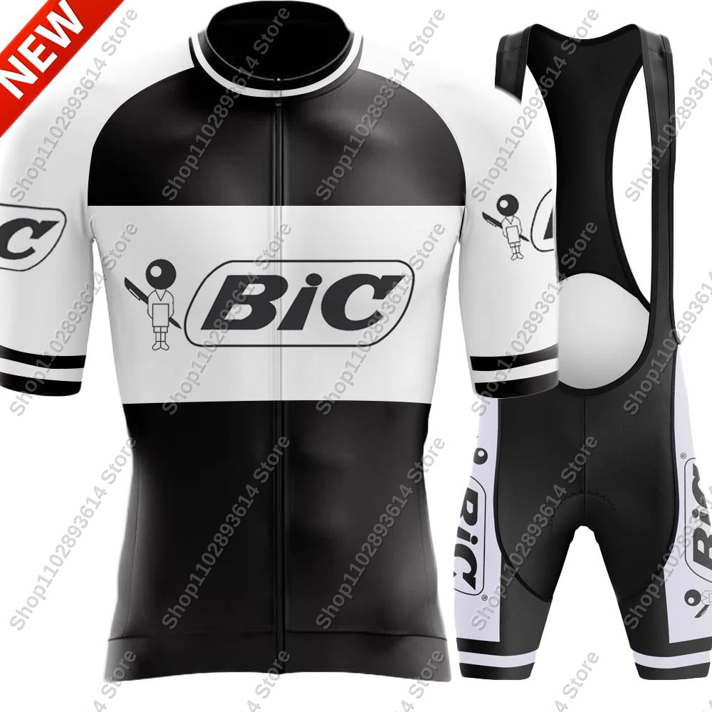 2025 Black BIC Team Cycling Je - Cycling Commuter Clothing ulasan dan harga
