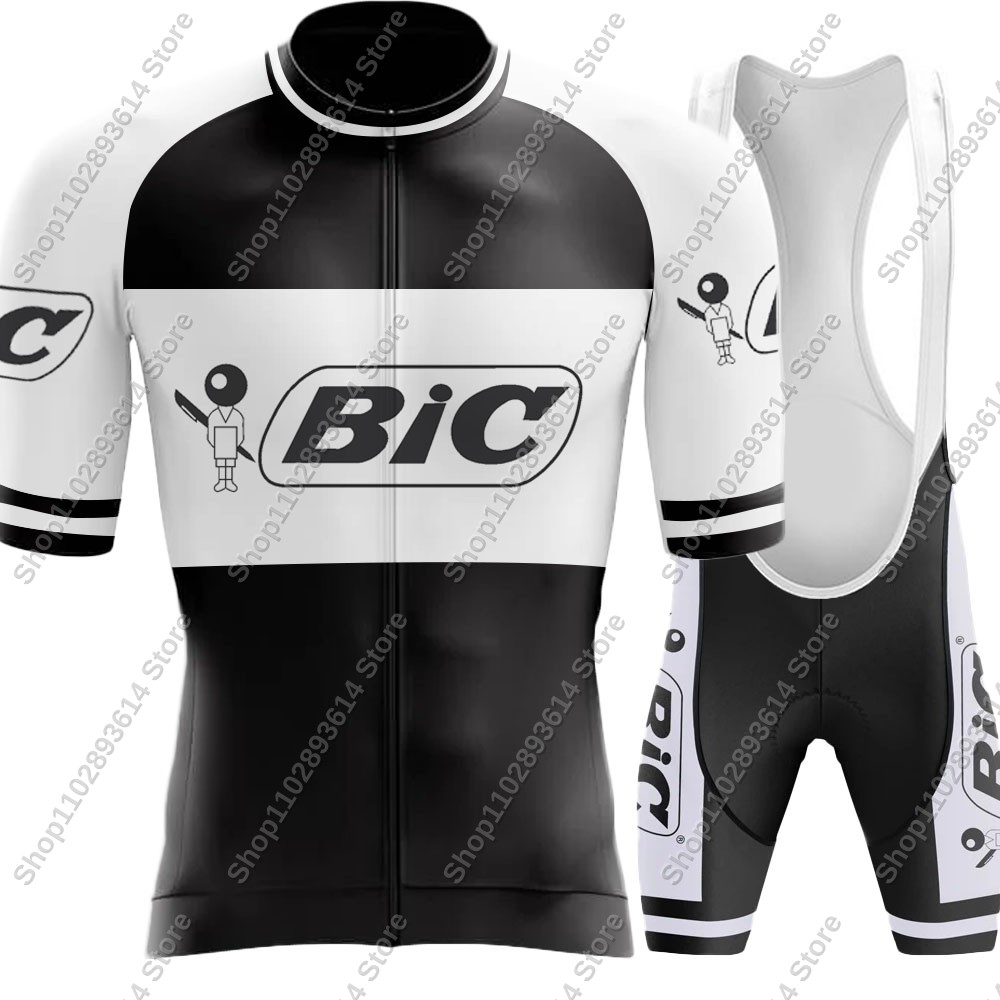 2025 Black BIC Team Cycling Je - Cycling Commuter Clothing ulasan dan harga