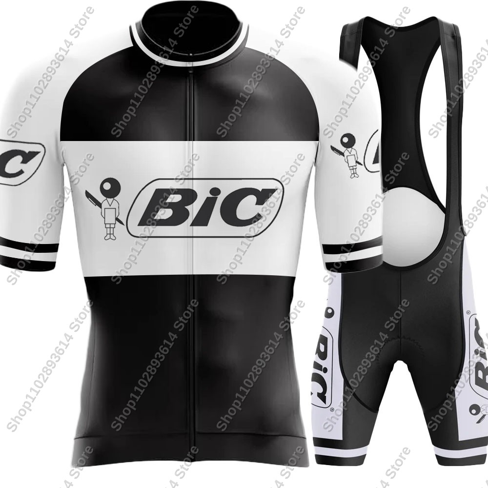 2025 Black BIC Team Cycling Je - Cycling Commuter Clothing ulasan dan harga
