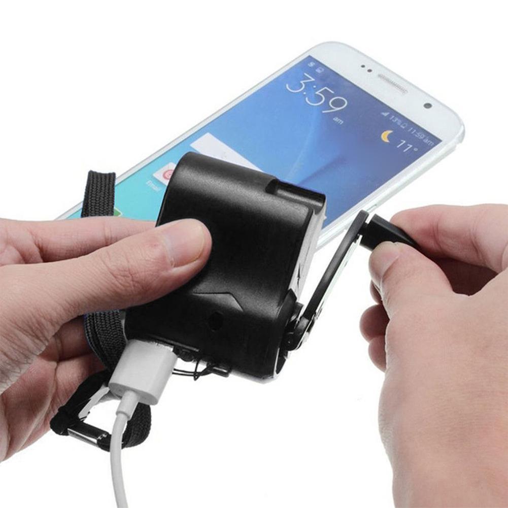 Outdoor Emergency Hand Cranked - Usb Charger Dynamo ulasan dan harga