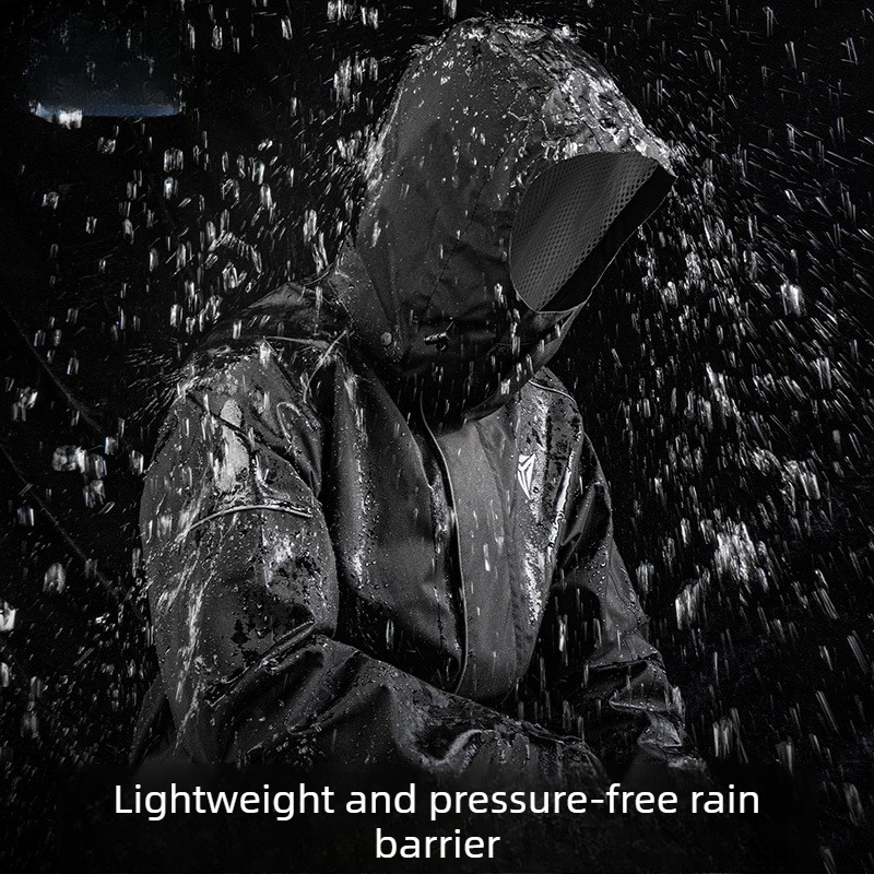 Motorcycle Rain Suit Waterproo - Cycling Commute In Rain ulasan dan harga