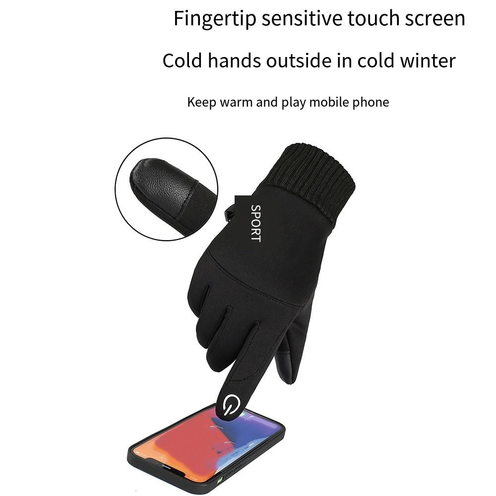 Autumn and Winter Touchscreen  - Winter Cycling Commute ulasan dan harga