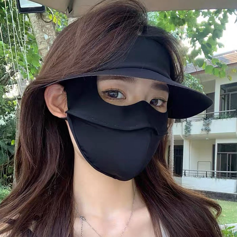 Breathable Full Face Mask Sun  - Cycling Loop ulasan dan harga