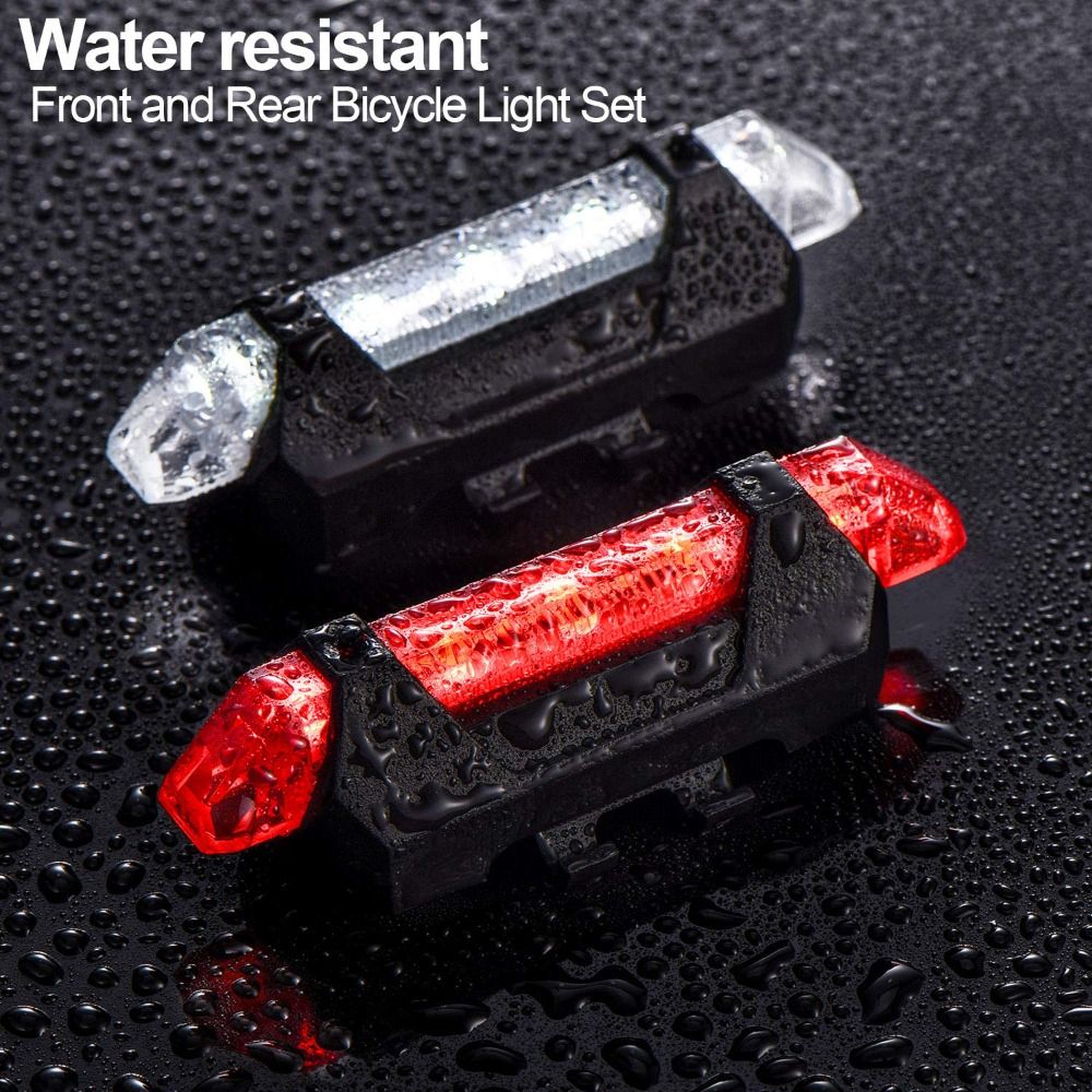 Rear Bicycle Light USB Recharg - Cycling In City ulasan dan harga