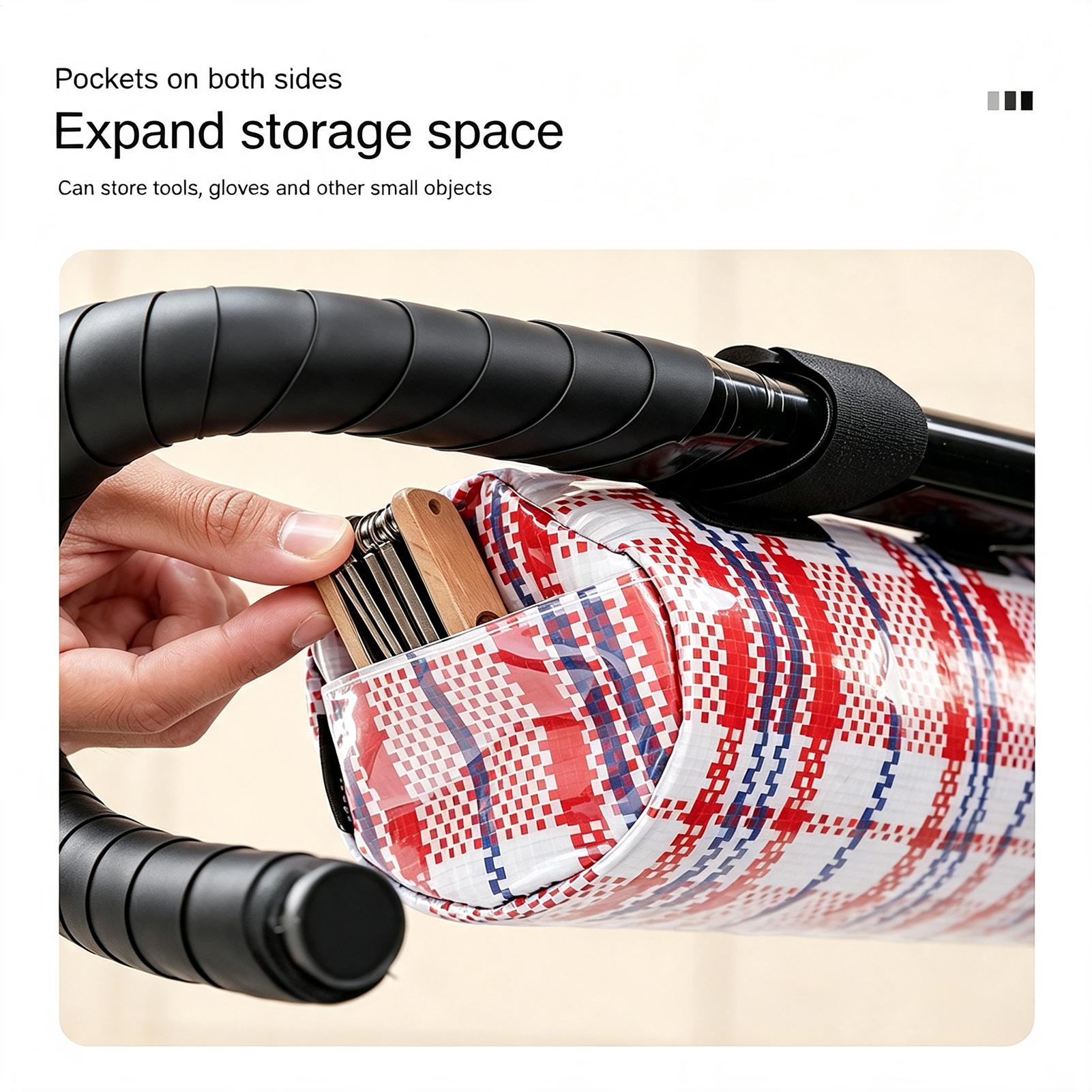 Bike Front Bag With Shoulder S - Waterproof Cycling Commute ulasan dan harga