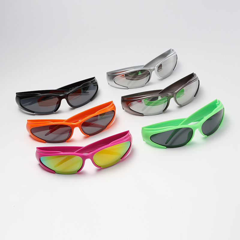 Protective Glasses Y2K Silver  - Cycling In City ulasan dan harga