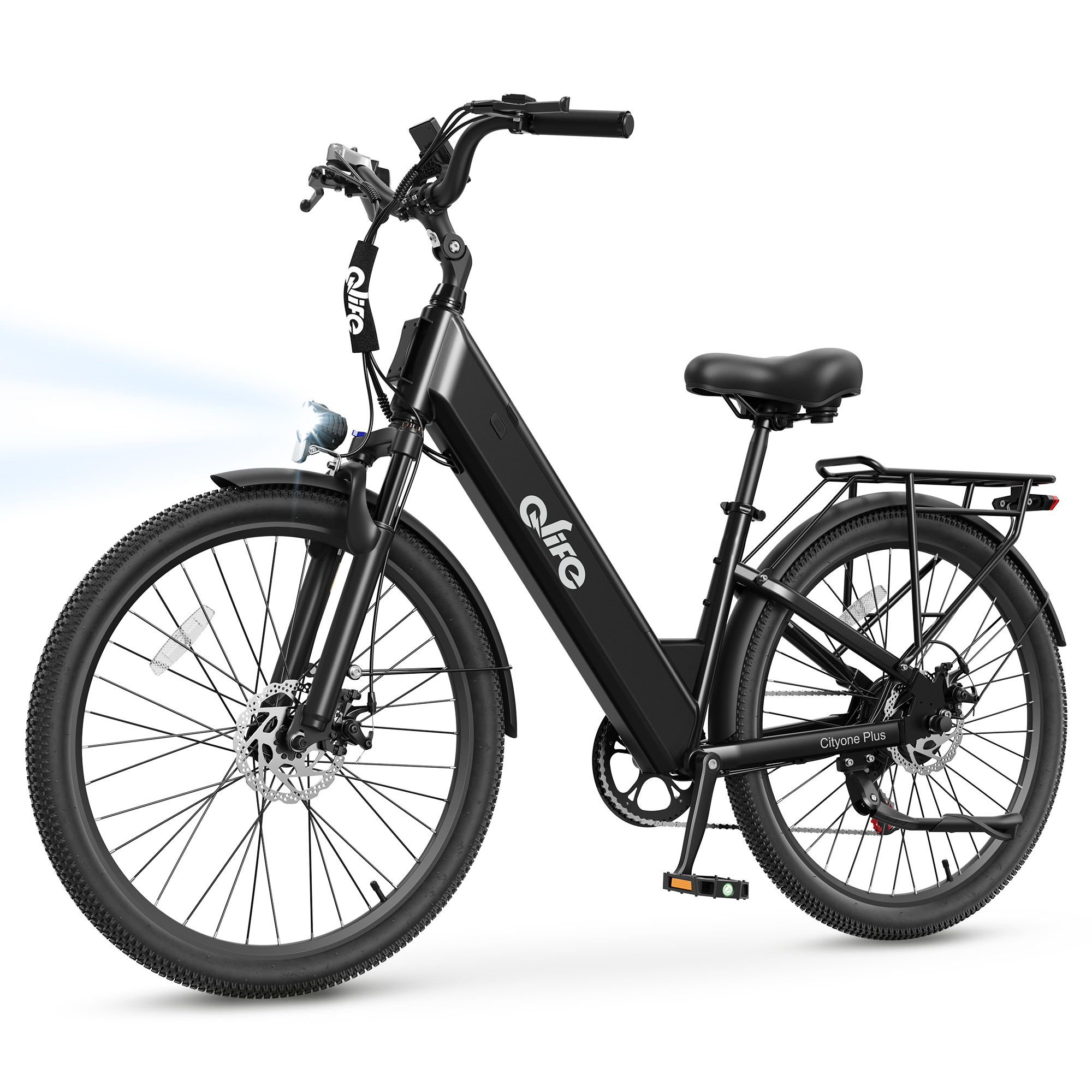 Qlife Cityone Plus St Electric - Commuter Biking ulasan dan harga